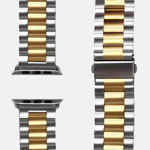 Gliederarmband Hera Silber Gold