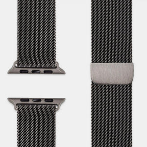 Milanaise Armband Grau