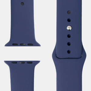 Sport Silikonarmband Marineblau