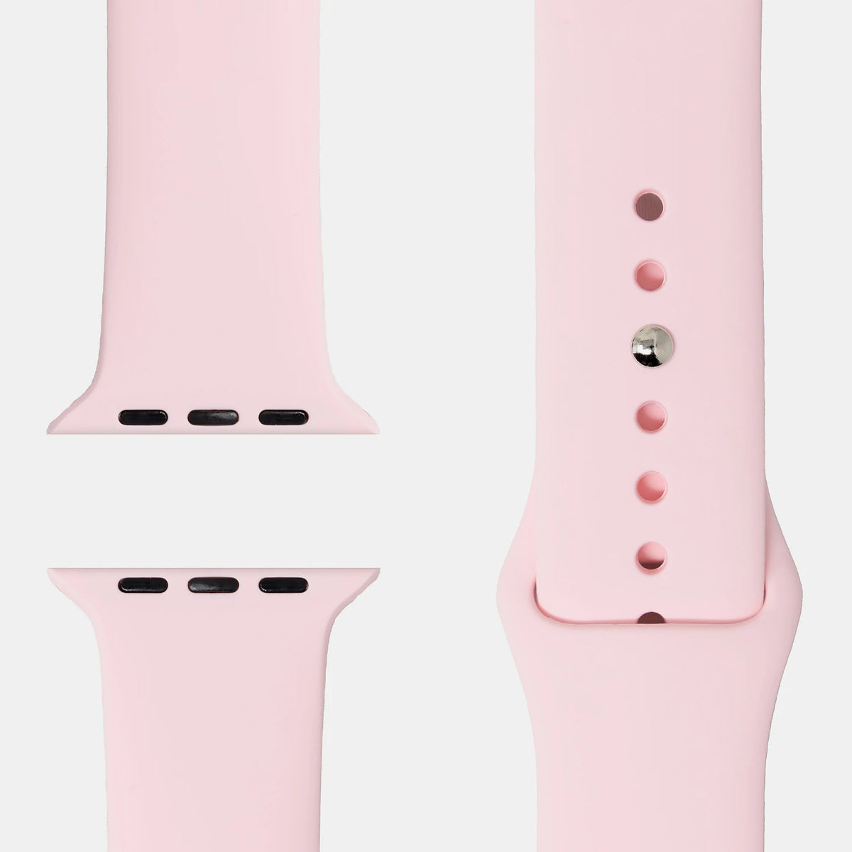 Sport-Silikonarmband Rosé für Apple Watch