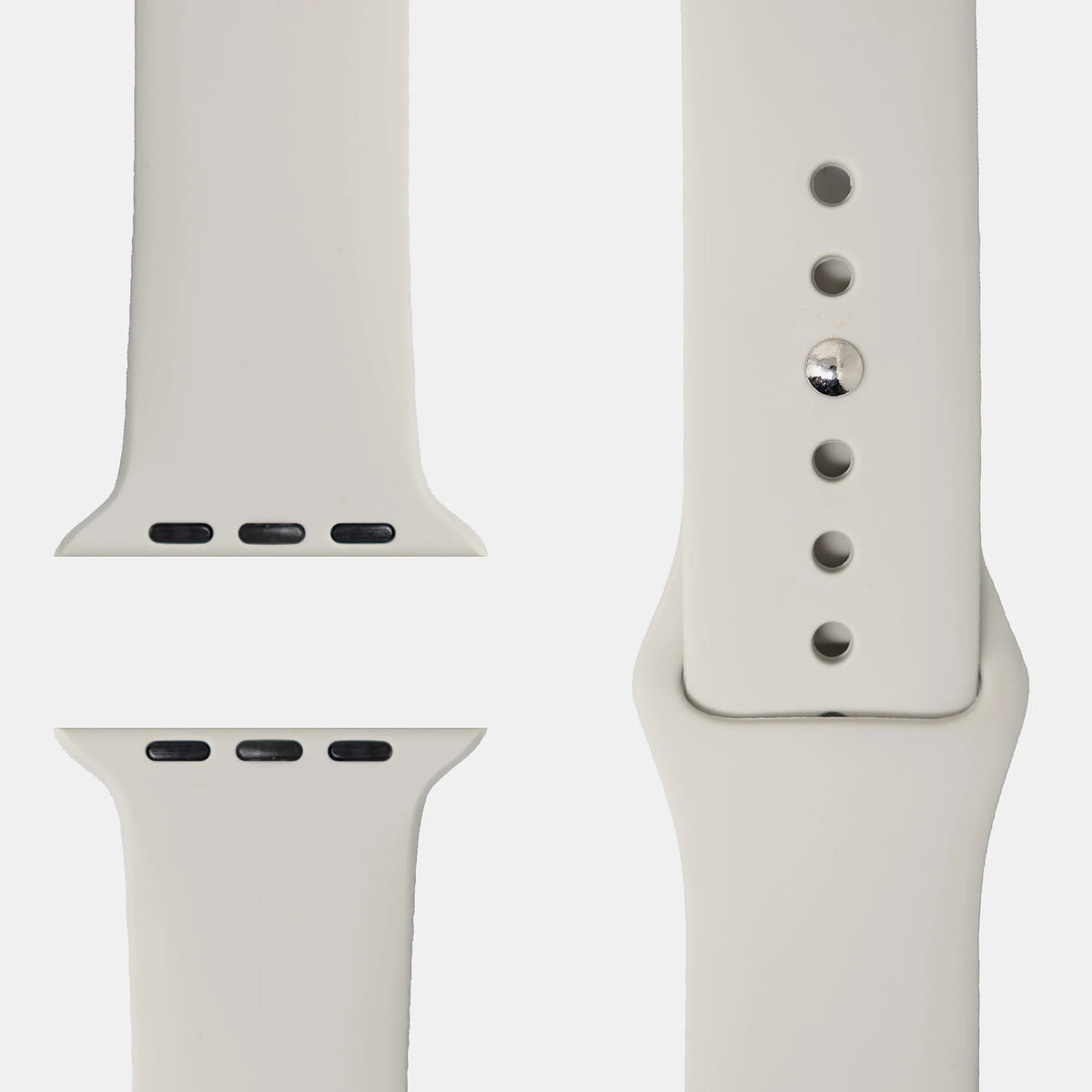 Sport-Silikonarmband Sand für Apple Watch