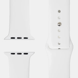 Sport Silikonarmband Weiß